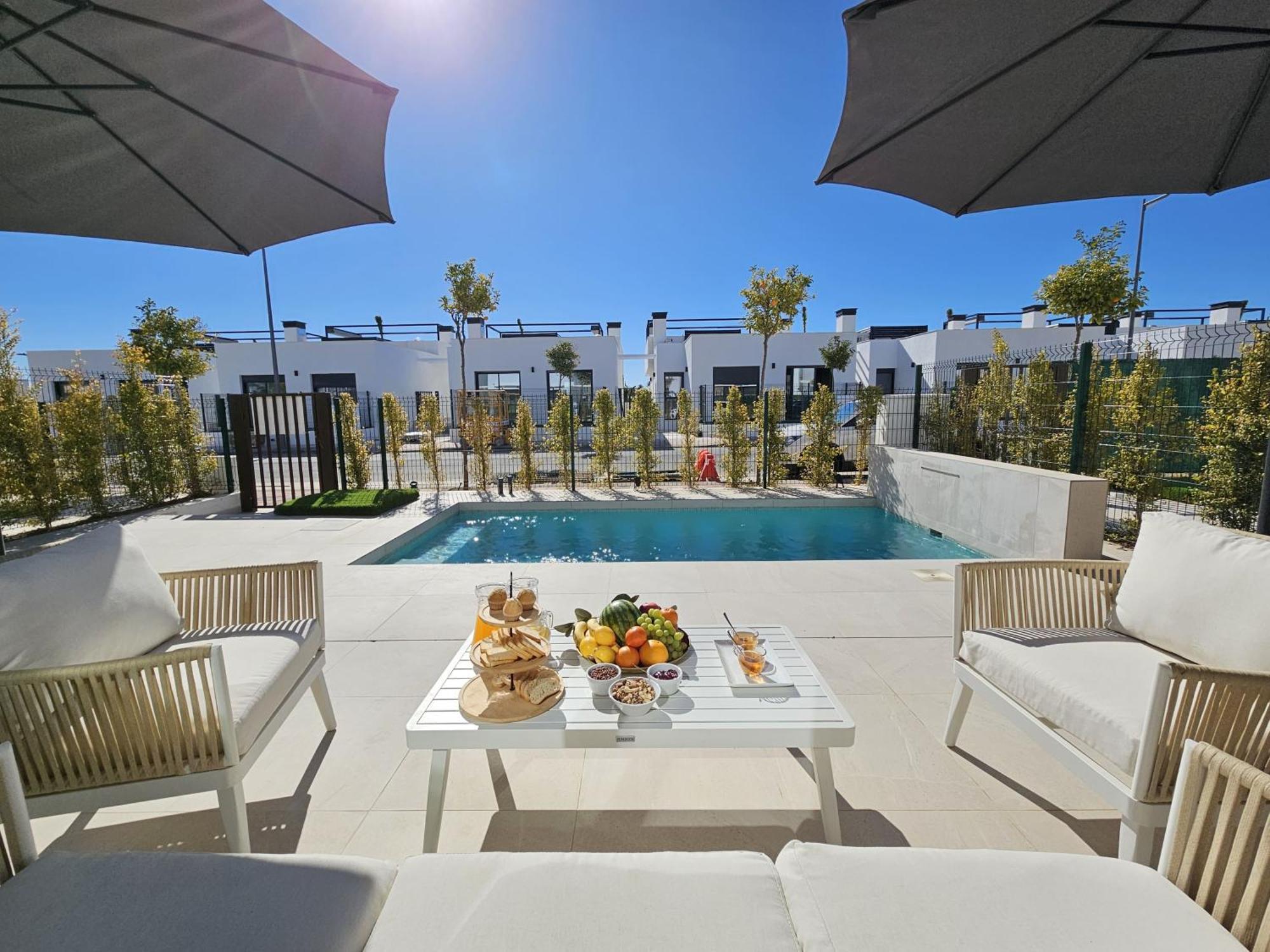 Piscina Privada Santa Rosalia & Lavanda Villa Murcia